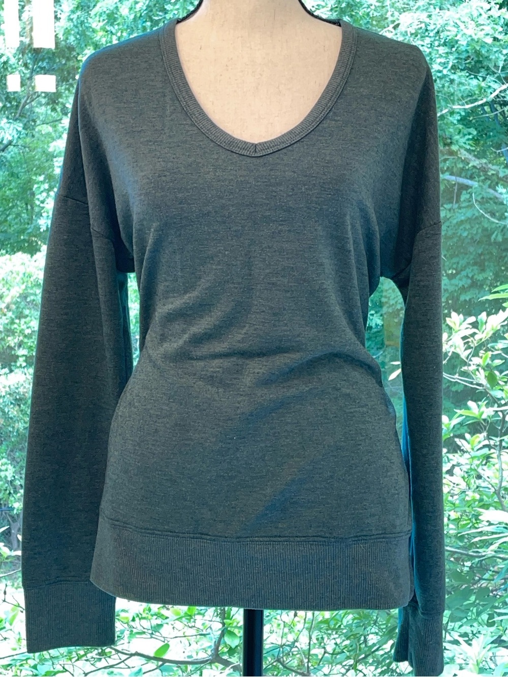 Balance Collection Criss Cross Back Pullover Small